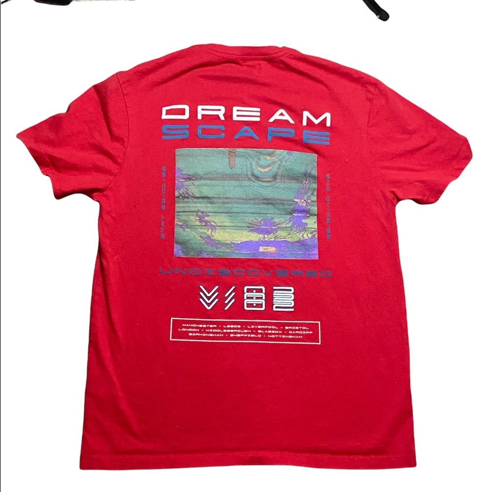 Dreamscape Undiscovered V/02 Topman Mens T Shirt XS UK Rave Techno 90s VHTF Rare